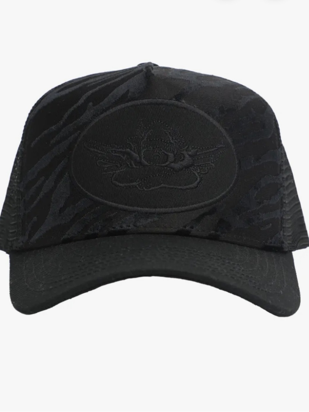 Boys Lie Black Flames Trucker Hat